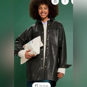 Esprit Black Leather Jacket